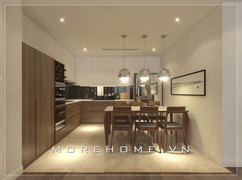 Mẫu bàn ăn đẹp MoreHome